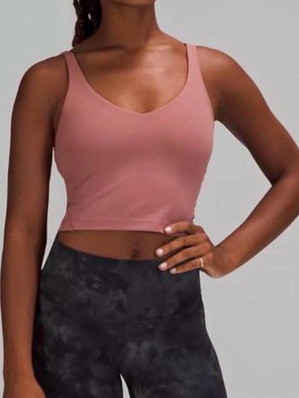 Lululemon Align Tank size 12 Light Pink